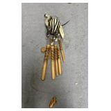 Zebra Wood Windchime