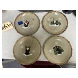 4 - Christmas Plates