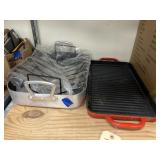 20" Rectangular Grill Pan - Roasting Pan w/Rack