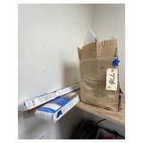 2 - 32"x64" Blinds & Outdoor Light Fixture