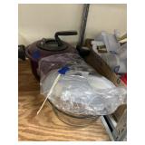 Clear Glass Mixing Bowl & Lid