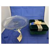 Velvet Gift Box w/Crystal Ornaments & More