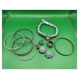 Bag of Assorted Fashion Jewelry Bracelets