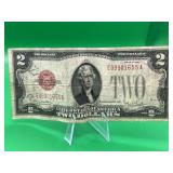 1928 Red Seal $2 Note