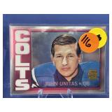 Topps 2000 John Unitas Sports Card