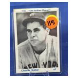 TCMA Charlie Keller Baseball Card