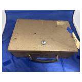 Metal Lock Box - no key