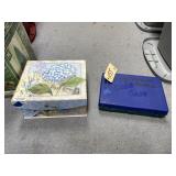 Assorted Sewing Thread & Keepsake Box