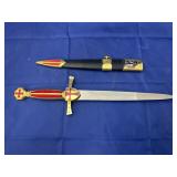 Crusader Knights Templar Dagger in Display Box