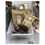Assorted Pic Frames - Metal Wall Candle Holders