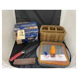 Emergency Radio - Knife Sharpening Stone & more