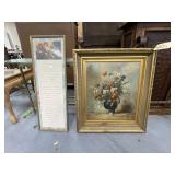 Framed Wildflower Art by Manuela Ballester