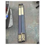 2 - 48"-84" Curtain Rods NIB