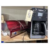 Cuisinart Coffee Brewer/Pot & Towel Dispenser