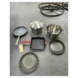 Cooks Tradition Griddle Skillet - Green Skillet