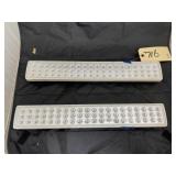 2 - Battery Op LED Light Bars
