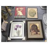4 Pcs - Framed Wall Dï¿½cor - some new