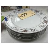 5 Clairmont China Plates