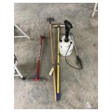 Squeegee - Pump Sprayer - Garden Hoe