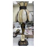 Slag Glass Elec Lamp