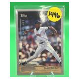 1999 OPENING DAY HOF PEDRO MARTINEZ CARD