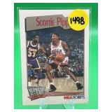 1991 NBA HOOPS HOF SCOTTIE PIPPEN CARD