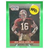 1990 PROSET HOF JOE MONTANA CARD