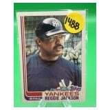 1982 TOPPS HOF REGGIE JACKSON CARD