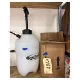Pump Sprayer w/Box of Cleaning Chemicals