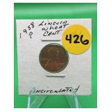 1958-P Lincoln Wheat Cent Uncirculated
