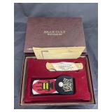 Schrade Scrimshaw Bear Colt Folding Knife