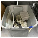 Plastic Storage - Curtain Rods - Grid Boards