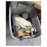 Ceiling Fan & Duster in Plastic Bin w/Lid