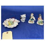 Porcelain Figures - Jewelry Dish - Fashion Jewelry