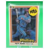 1981 DONRUSS PREMIER PETE ROSE CARD