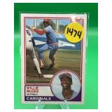 ROOKIE CARD 1983 TOPPS WILLIE MCGEE