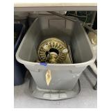 Ceiling Fan in Plastic Bin