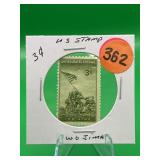 3-Cent US IwoJima US Stamp