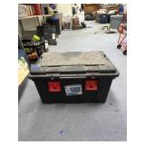 Sterlite Locking Hinged Lid Tote 16 Gal
