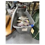 Cake Decorating - Patterns in Plastic Bin w/Lid