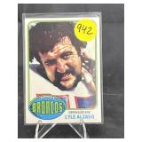 EARLY CARD 1976 TOPPS LYLE ALZADO