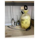 Pump Sprayer - Bottle Jack - Metal Oiler