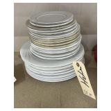 24 Pcs - EHI Saucers & Plates