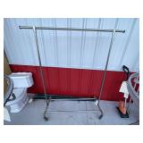 Rolling Clothing Rack