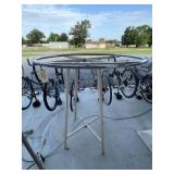 Round Rolling Clothing Rack