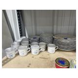 Floral Expressions Stoneware Plates - Bowls