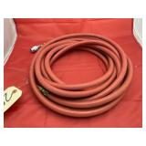 3/8" ID Rubber Air Hose w/Fittings