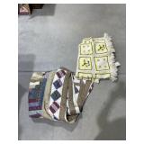 Crocheted Blanket & Hand Stitched Quilt