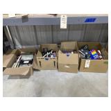 4 Boxes Assorted VHS Movies