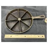 Cast Iron Divided Cornbread Skillet